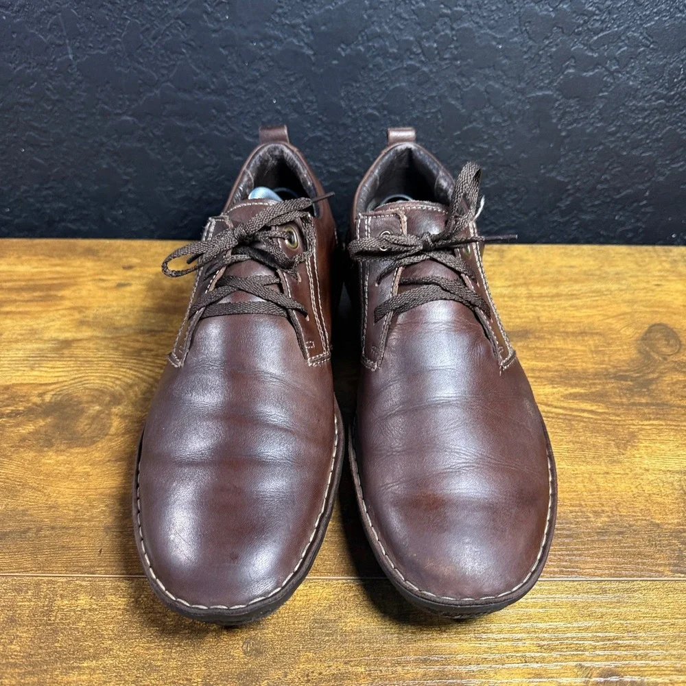Pikolinos Santiago M7B-4023C1 Brown Leather Oxford Derby Shoes Mens 44 EU 10.5